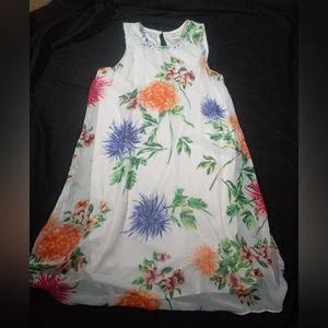 Calvin Klein size 6 flowered dress